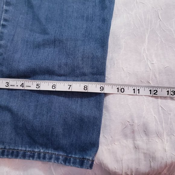 City Chic Blue Denim Overalls - Picture 7 of 10